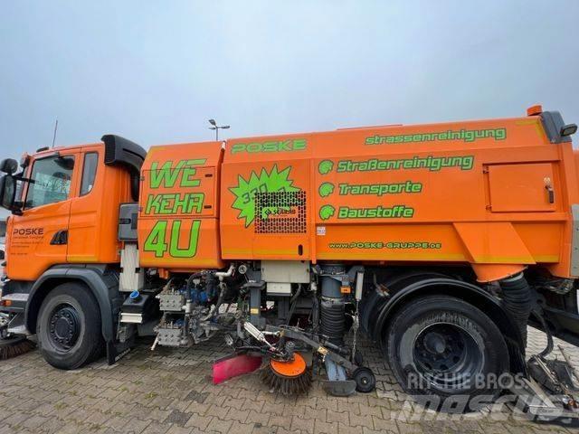 Scania G360 Süpürme kamyonları