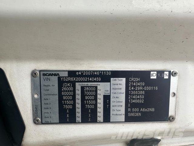 Scania R 500 6x2 Çekiciler