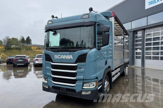 Scania R410 4x2 Kayar tenteli kamyonlar