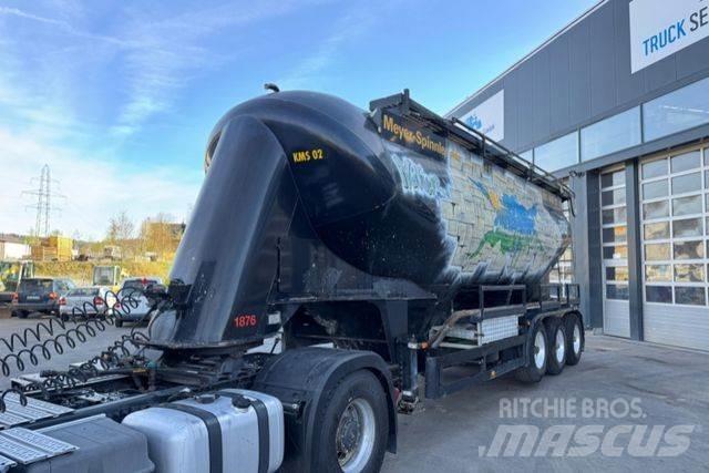 Spitzer Silo 37m3 Tanker yari çekiciler