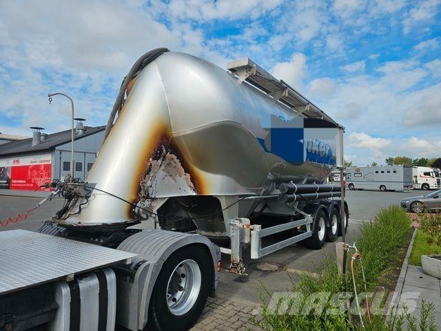Spitzer Zement 37m³ Tanker yari çekiciler