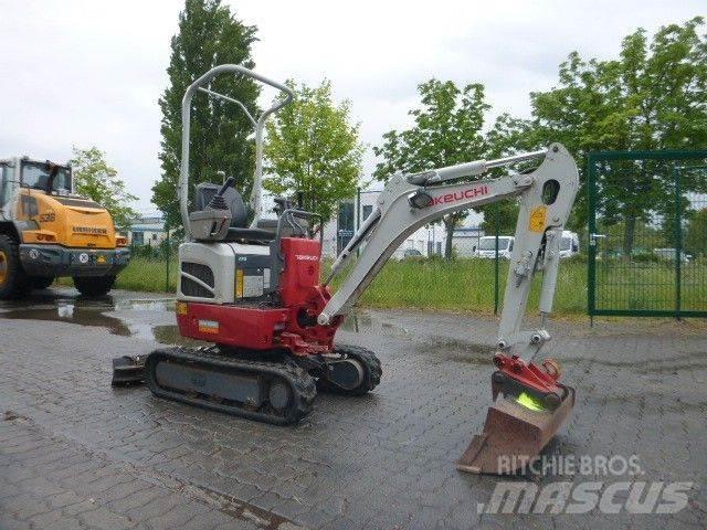 Takeuchi TB 210 R Mini ekskavatörler, 7 tona dek