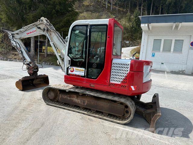 Takeuchi TB070 Mini ekskavatörler, 7 tona dek