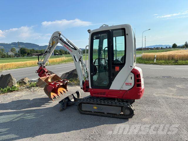 Takeuchi TB216 Mini ekskavatörler, 7 tona dek
