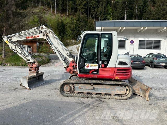 Takeuchi TB290 Mini ekskavatörler, 7 tona dek