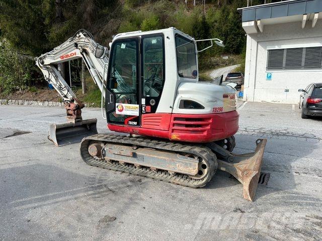 Takeuchi TB290 Mini ekskavatörler, 7 tona dek