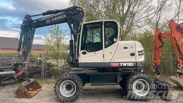 Terex TW110 Lastik tekerli ekskavatörler