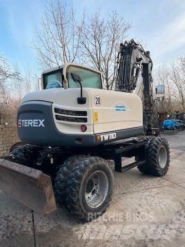 Terex TW110 Lastik tekerli ekskavatörler