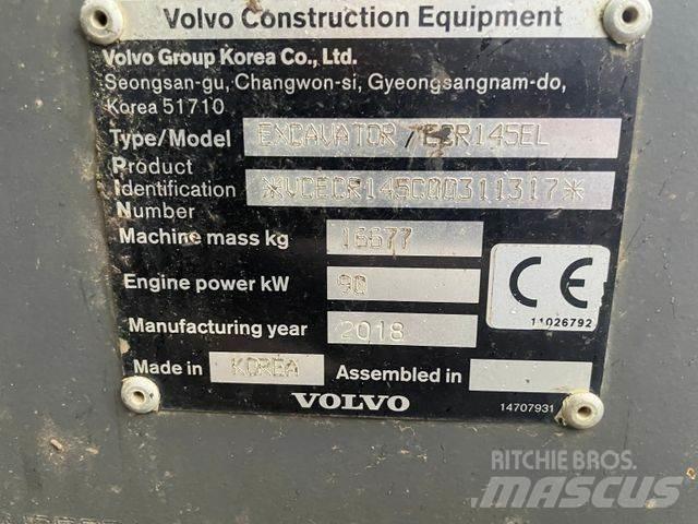 Volvo ECR 145 L Paletli ekskavatörler