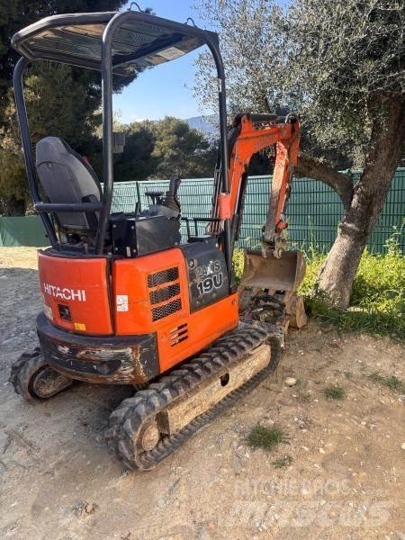 Hitachi zx19 Mini ekskavatörler, 7 tona dek