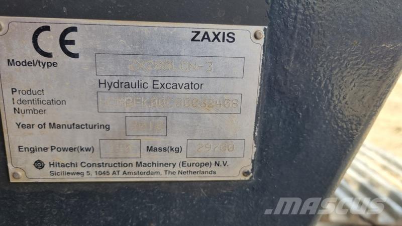 Hitachi ZX280 Paletli ekskavatörler