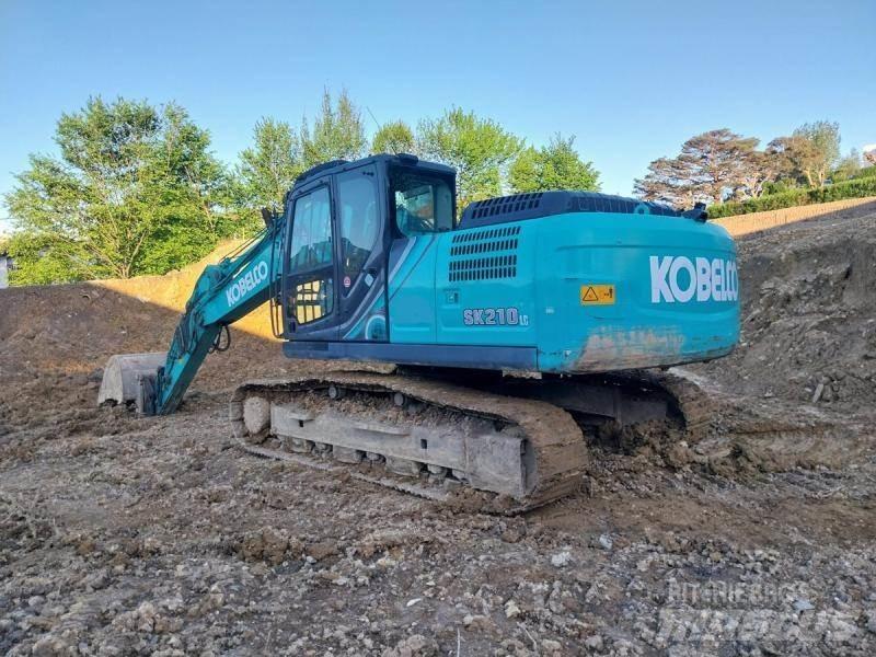 Kobelco SK210 Paletli ekskavatörler