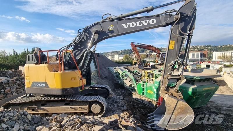 Volvo ecr235 Paletli ekskavatörler