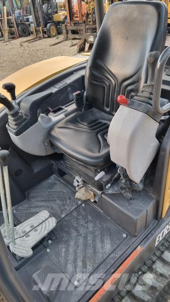 Volvo ECR35D Mini ekskavatörler, 7 tona dek