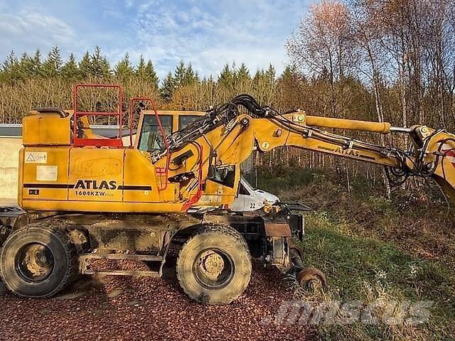 Atlas 1604 KZW 24 Paletli ekskavatörler