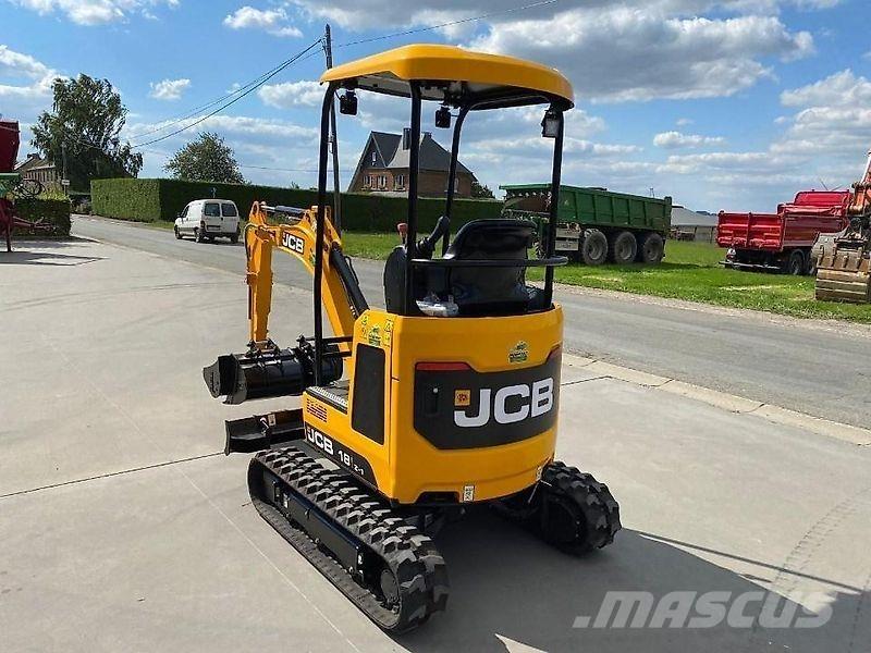 JCB 18-Z1 Paletli ekskavatörler