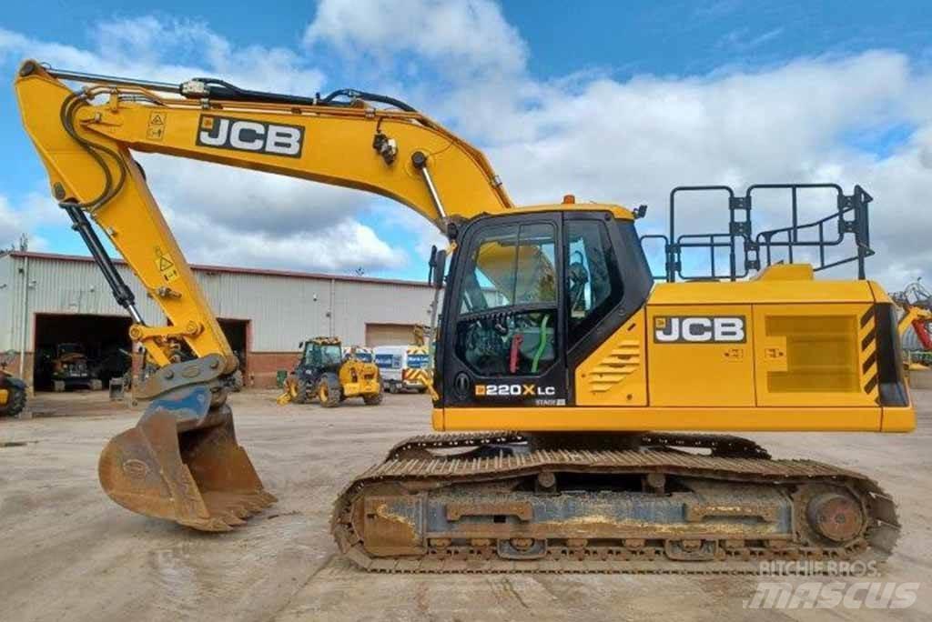 JCB 220X Paletli ekskavatörler