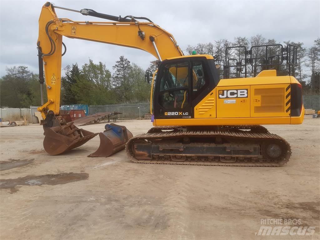 JCB 220X Paletli ekskavatörler