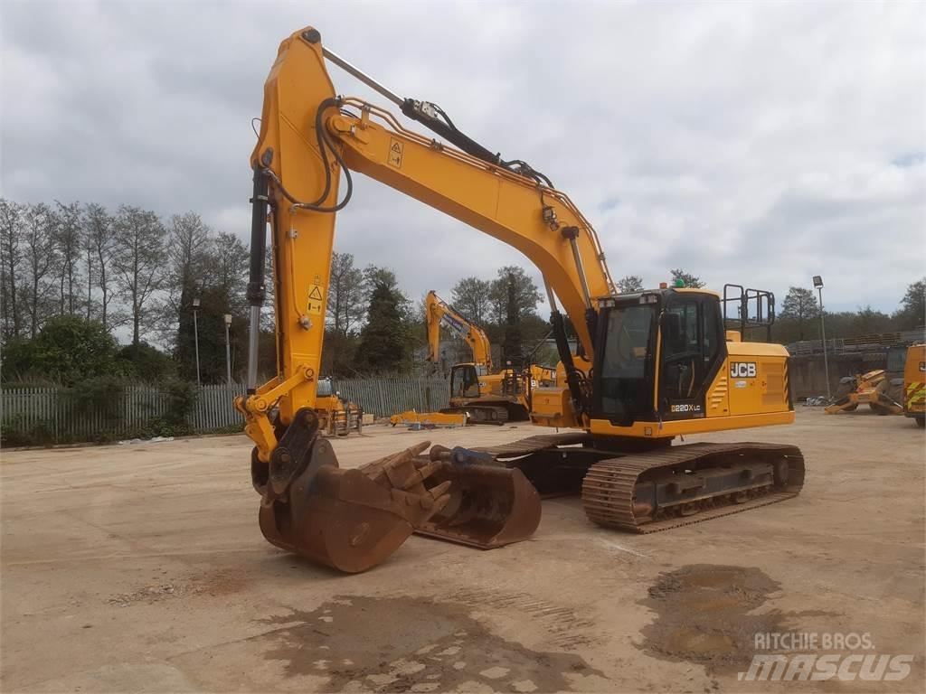 JCB 220X Paletli ekskavatörler