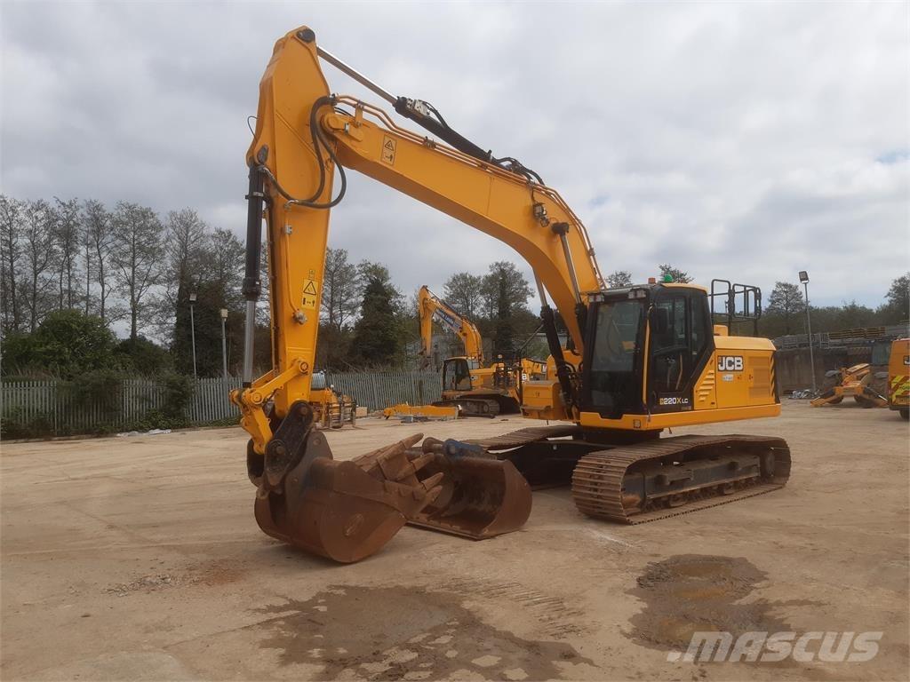 JCB 220X Paletli ekskavatörler