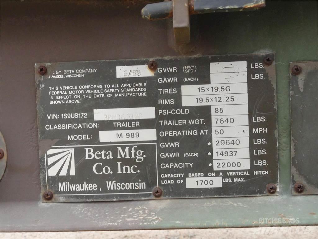 Beta M989 Diger çekiciler