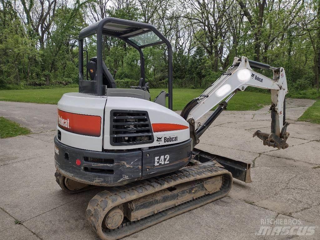 Bobcat E42 Mini ekskavatörler, 7 tona dek