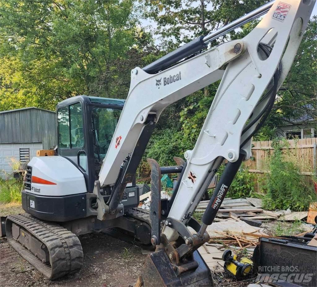 Bobcat E50 Paletli ekskavatörler