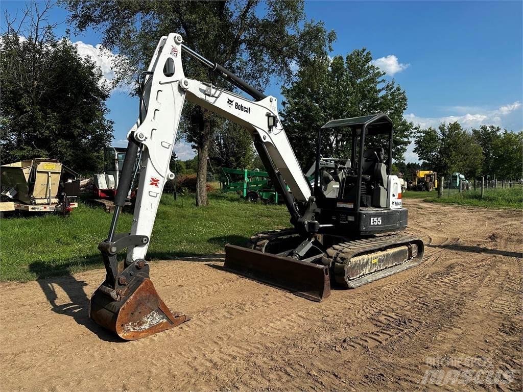 Bobcat E55 Mini ekskavatörler, 7 tona dek