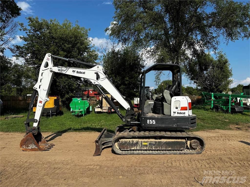 Bobcat E55 Mini ekskavatörler, 7 tona dek