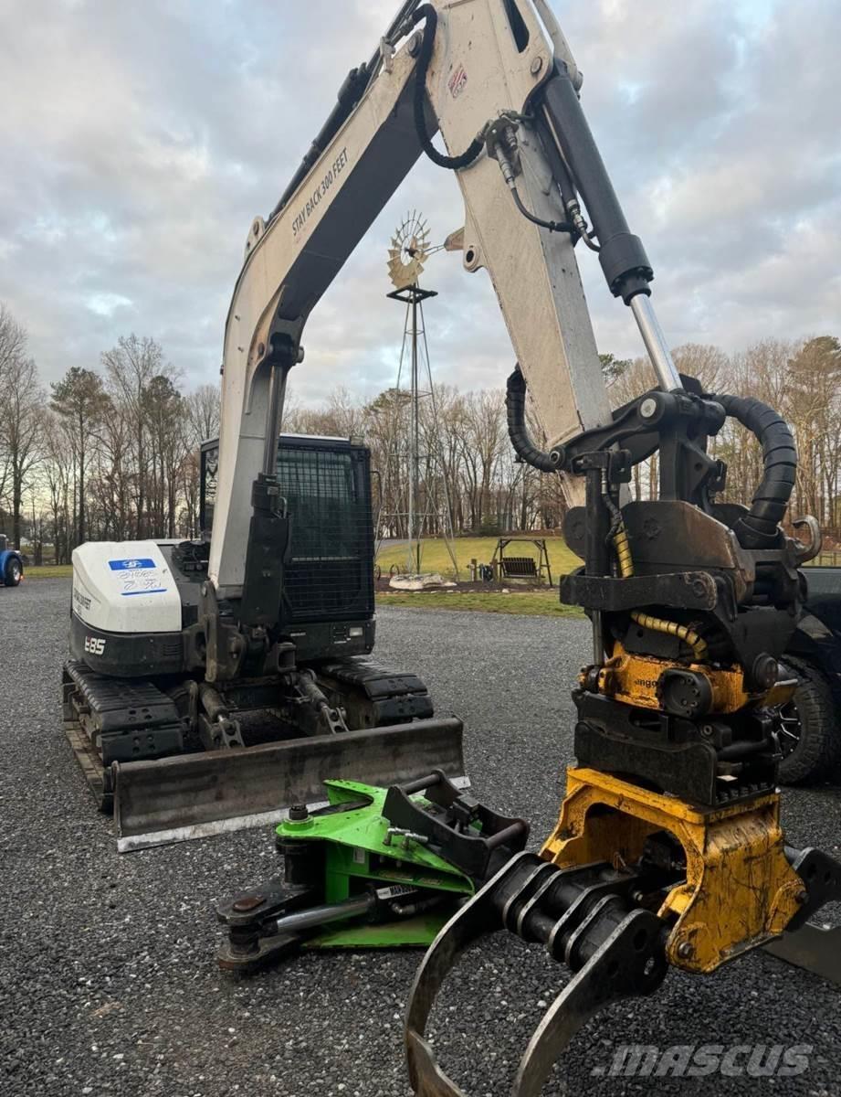 Bobcat E85 Paletli ekskavatörler