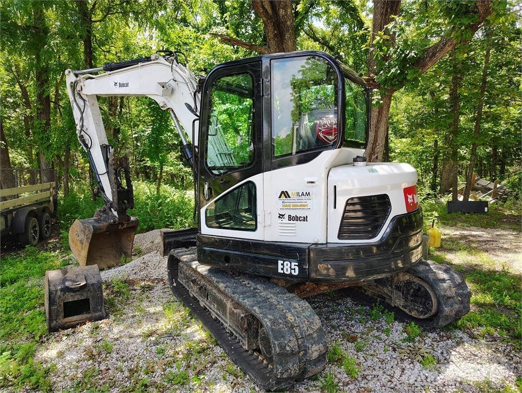 Bobcat E85 Paletli ekskavatörler