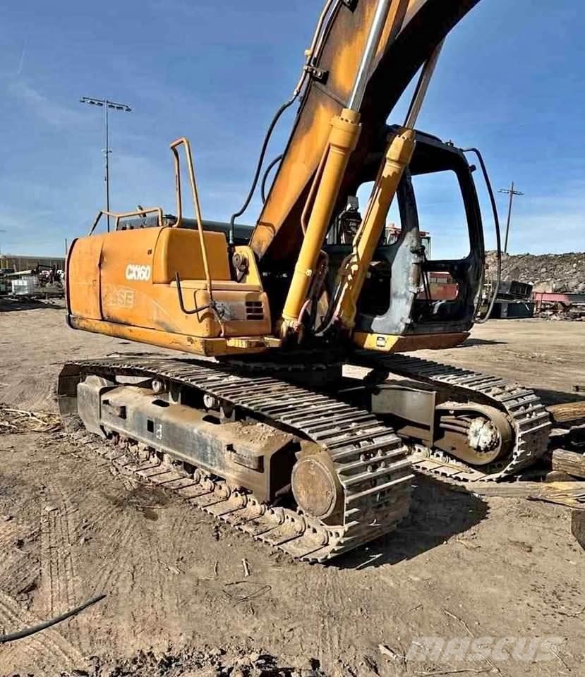 CASE CX160 Paletli ekskavatörler
