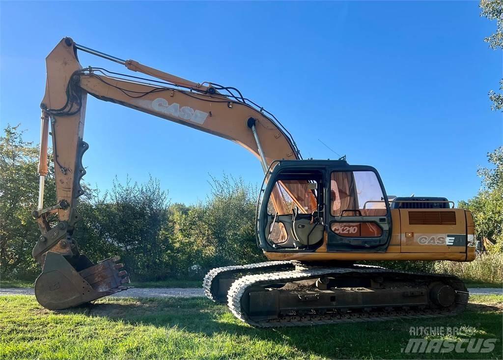 CASE CX210 Paletli ekskavatörler