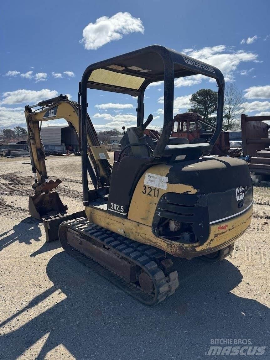 CAT 302.5 Mini ekskavatörler, 7 tona dek