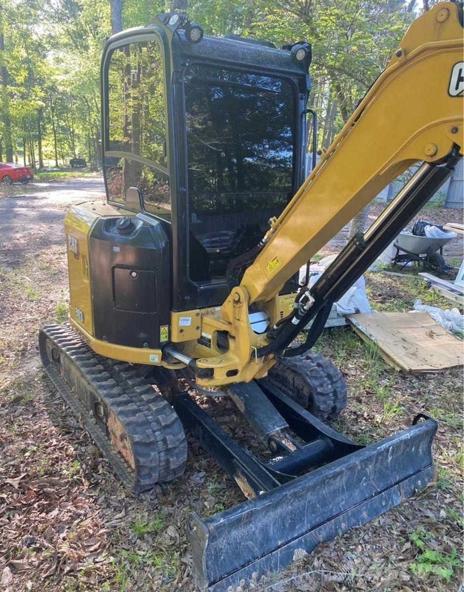 CAT 303 CR Mini ekskavatörler, 7 tona dek