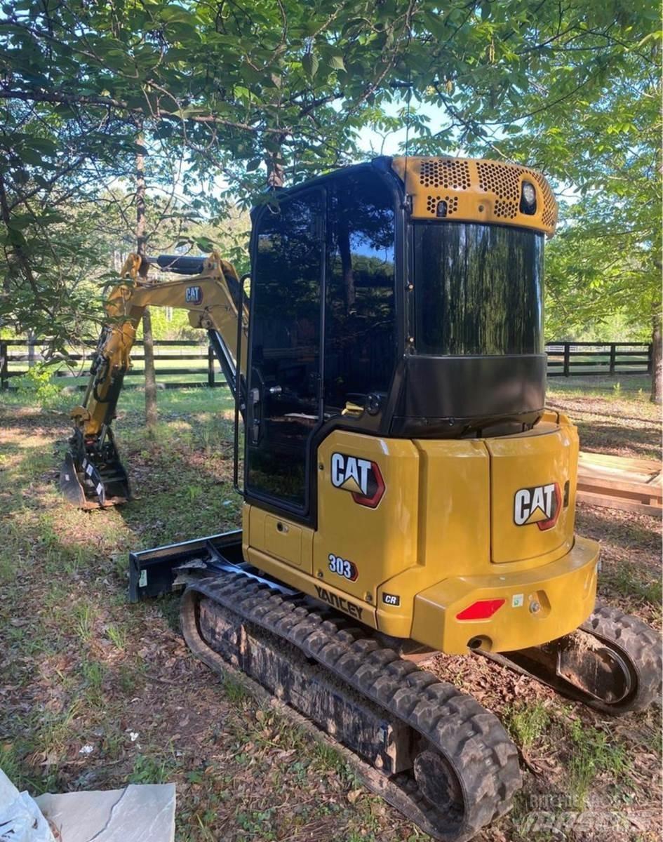CAT 303CR Mini ekskavatörler, 7 tona dek