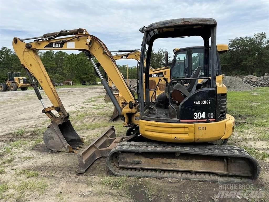 CAT 304CR Mini ekskavatörler, 7 tona dek
