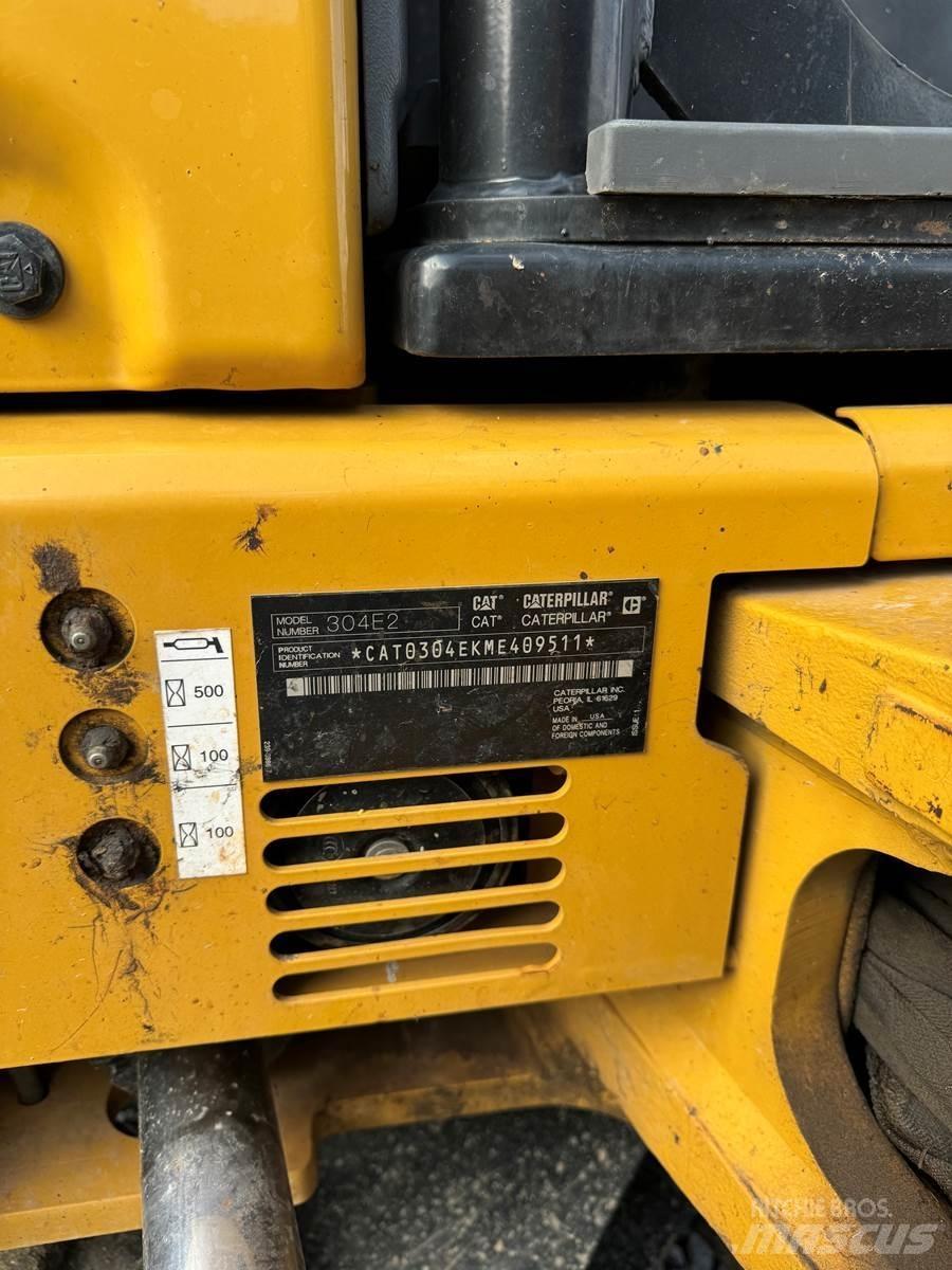 CAT 304E2 Mini ekskavatörler, 7 tona dek