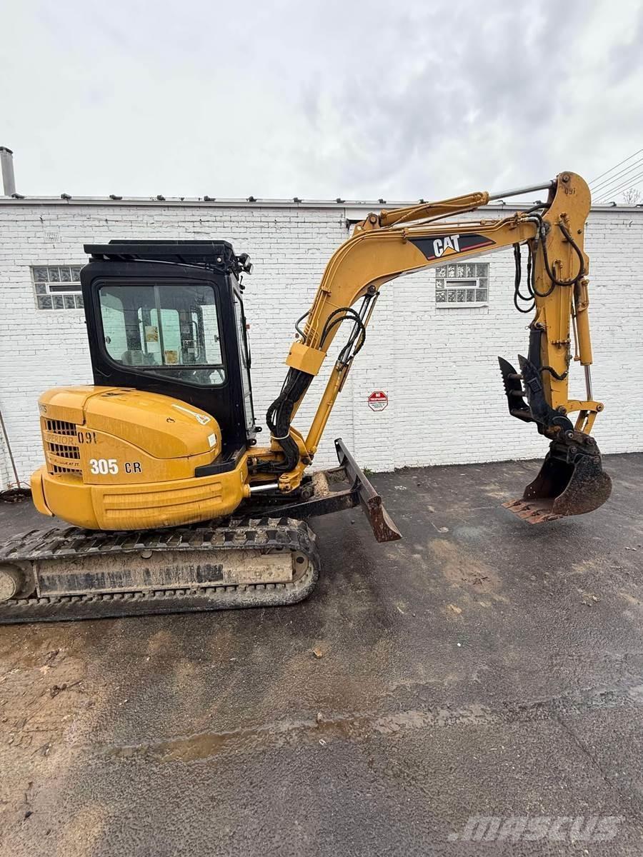 CAT 305 CR Mini ekskavatörler, 7 tona dek