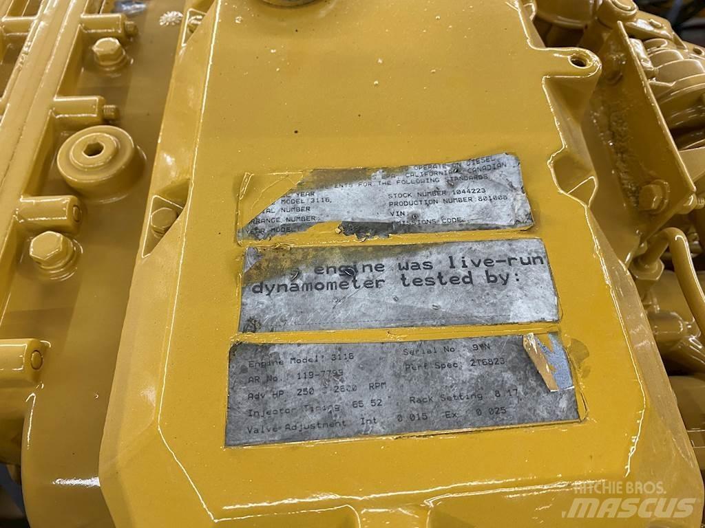CAT 3116 Motorlar