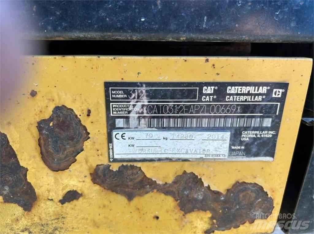 CAT 312E Paletli ekskavatörler