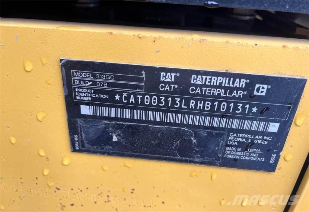 CAT 313 GC Paletli ekskavatörler