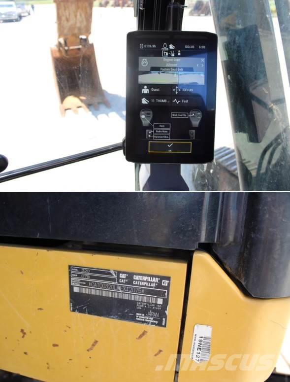 CAT 320 Paletli ekskavatörler