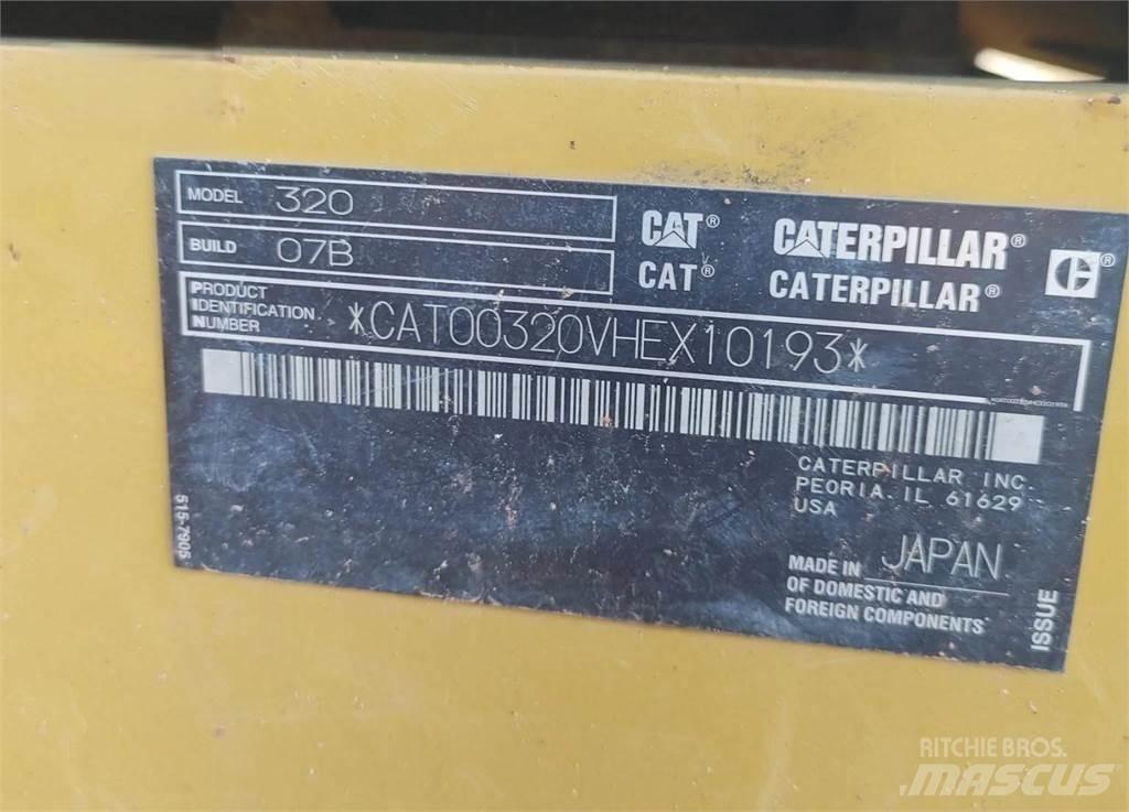 CAT 320 Paletli ekskavatörler