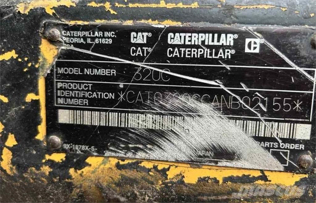 CAT 320C Paletli ekskavatörler