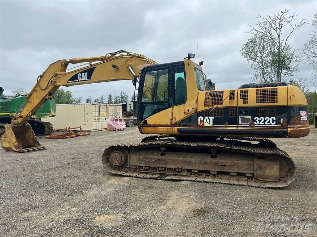 CAT 322C Paletli ekskavatörler