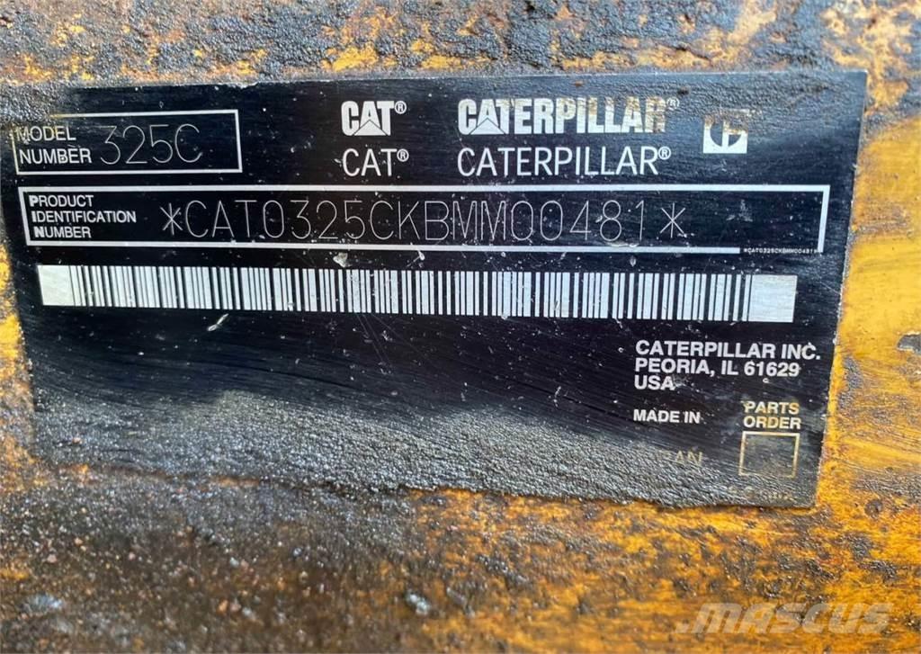 CAT 325C Paletli ekskavatörler
