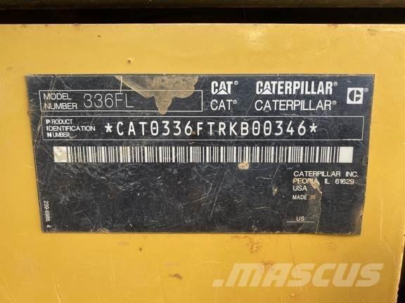 CAT 336FL Paletli ekskavatörler