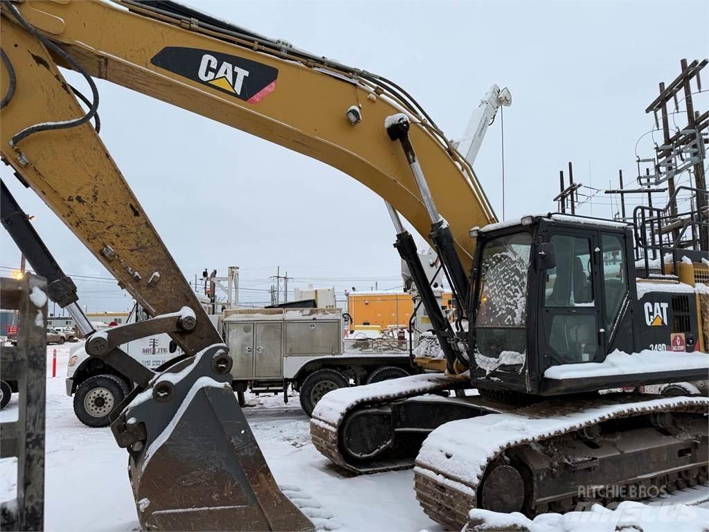 CAT 349D2 Paletli ekskavatörler