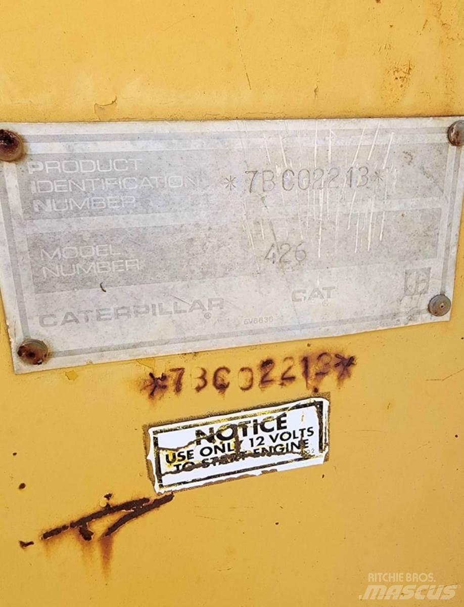 CAT 426 Kazıcı yükleyiciler - beko loder